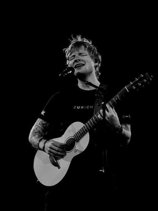 Ed Sheeran performing live